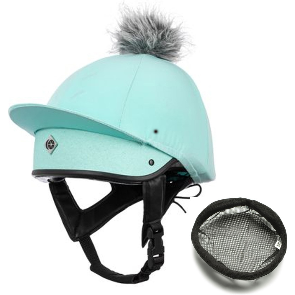 2026 Charles Owen Harlow JS1 Pro Jockey Skull With Liner BBHAR1 - Mint
